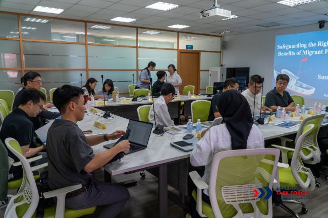 STF Meeting with Taiwan Fisheries Agency Kaohsiung Branch TFA Presentation